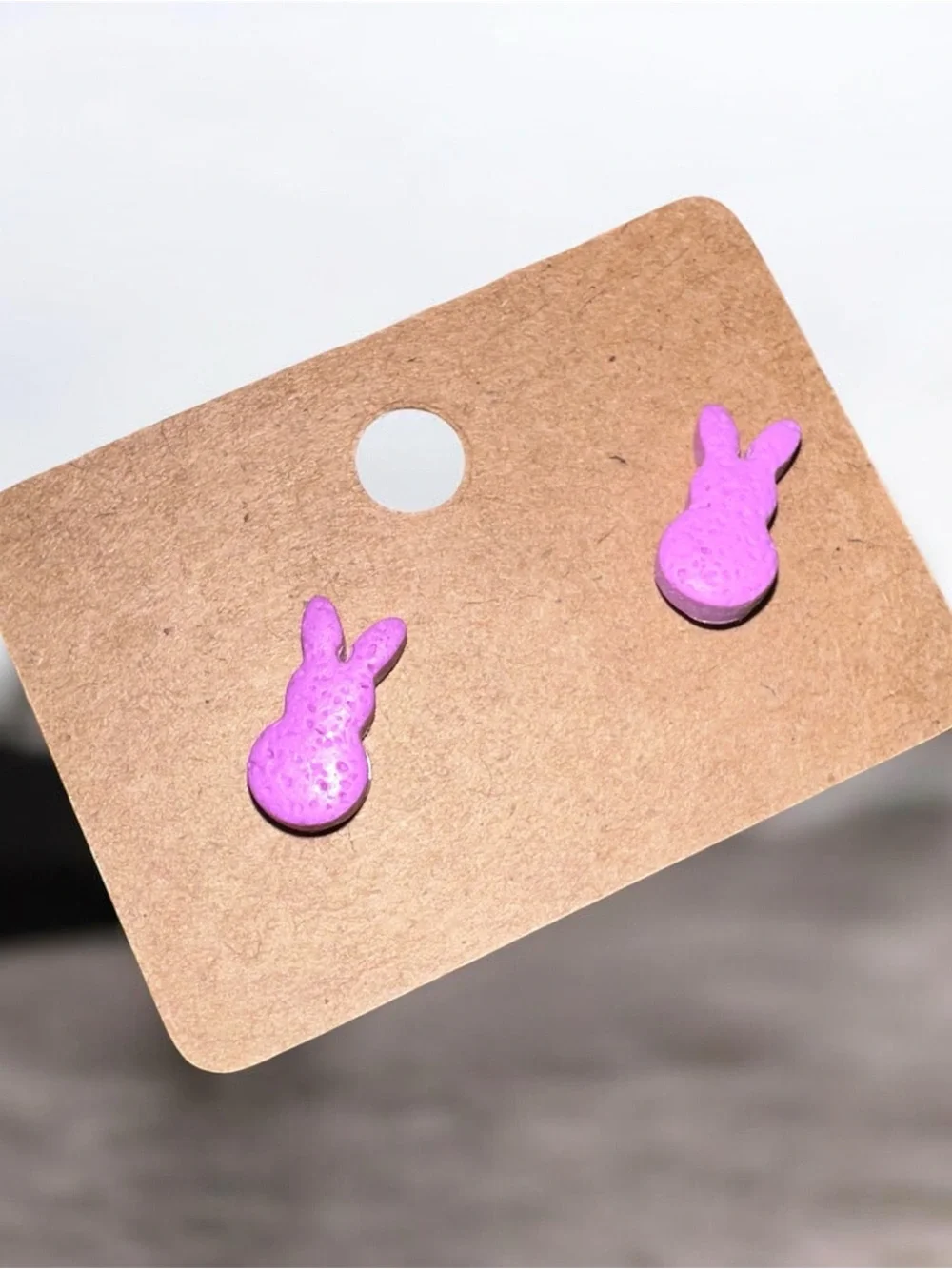 (3pairs) Handcrafted clay Stud Earrings